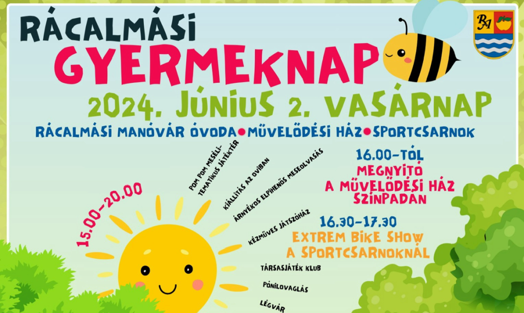 Június 02. Rácalmási Gyermeknap